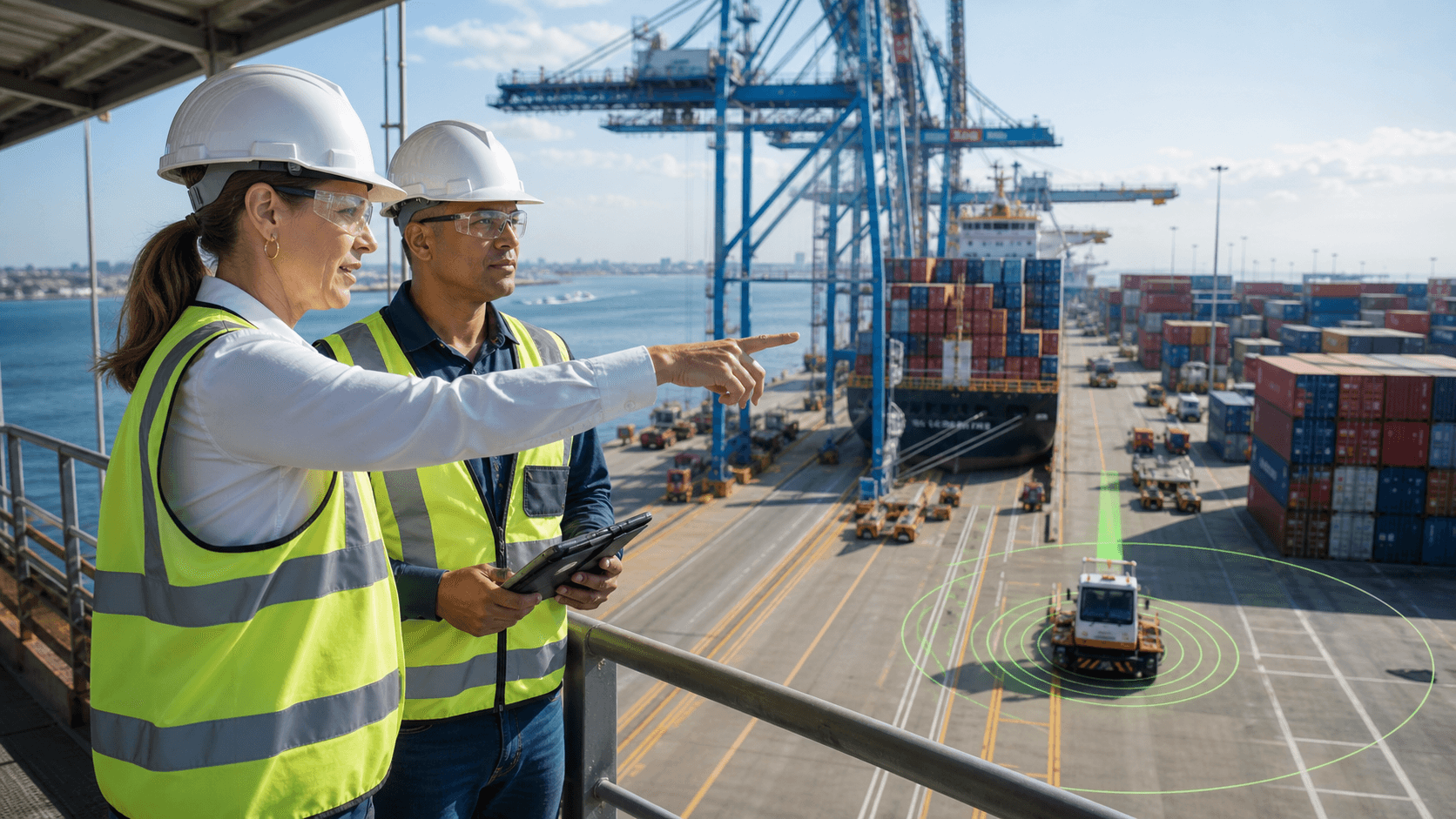 Representative image for the Ports & Container Handling industry